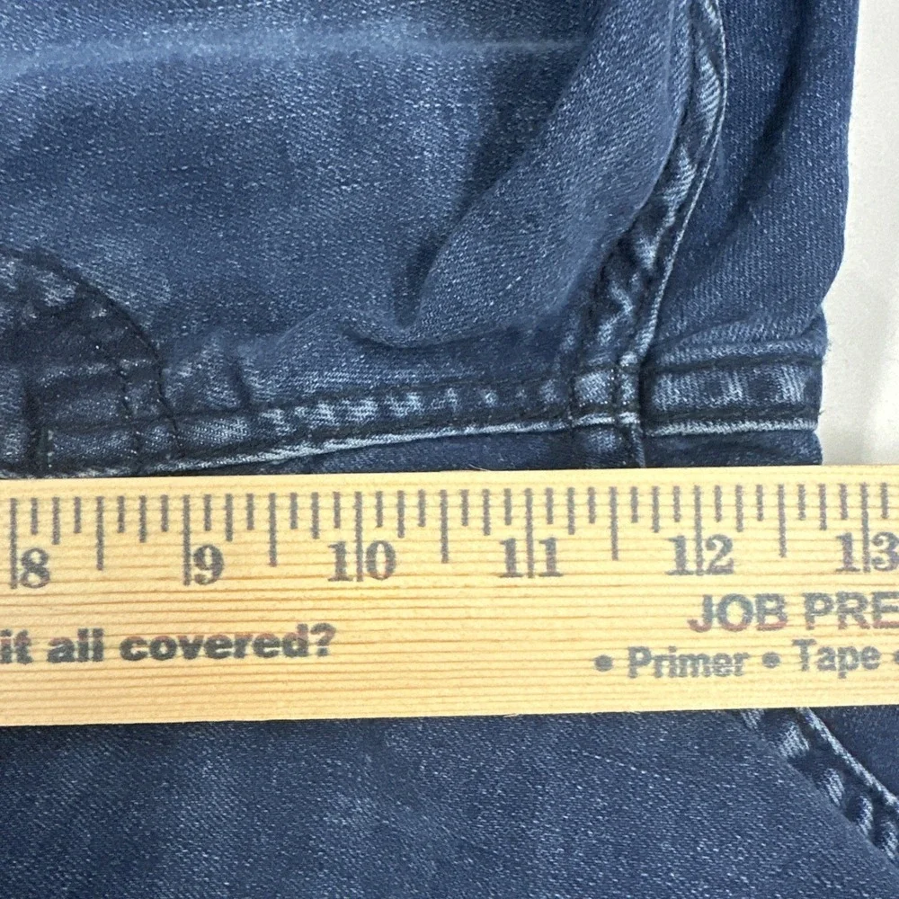 Levi's 513 Jeans Mens 36x30 Blue Dark‎ Wash